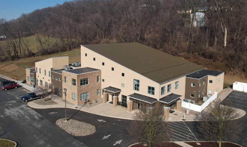 Church worship service